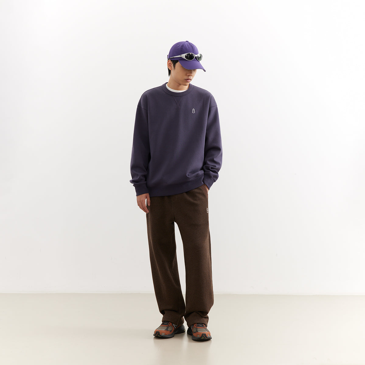 Chichaqu Tencel Air Cotton Crewneck Sweatshirt