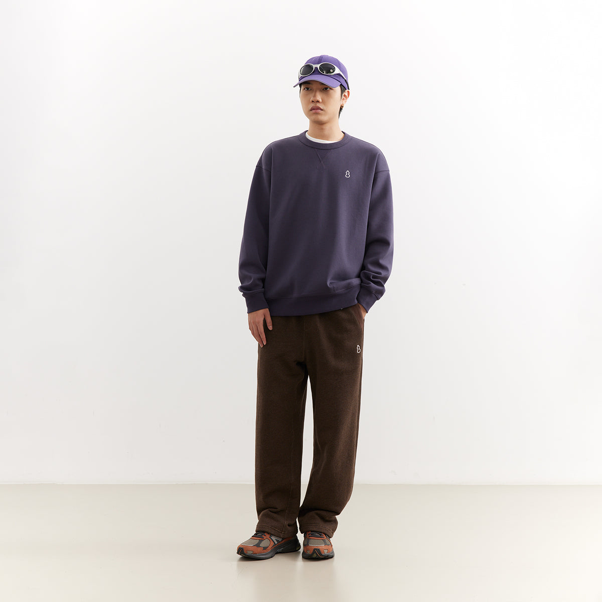 Chichaqu Tencel Air Cotton Crewneck Sweatshirt