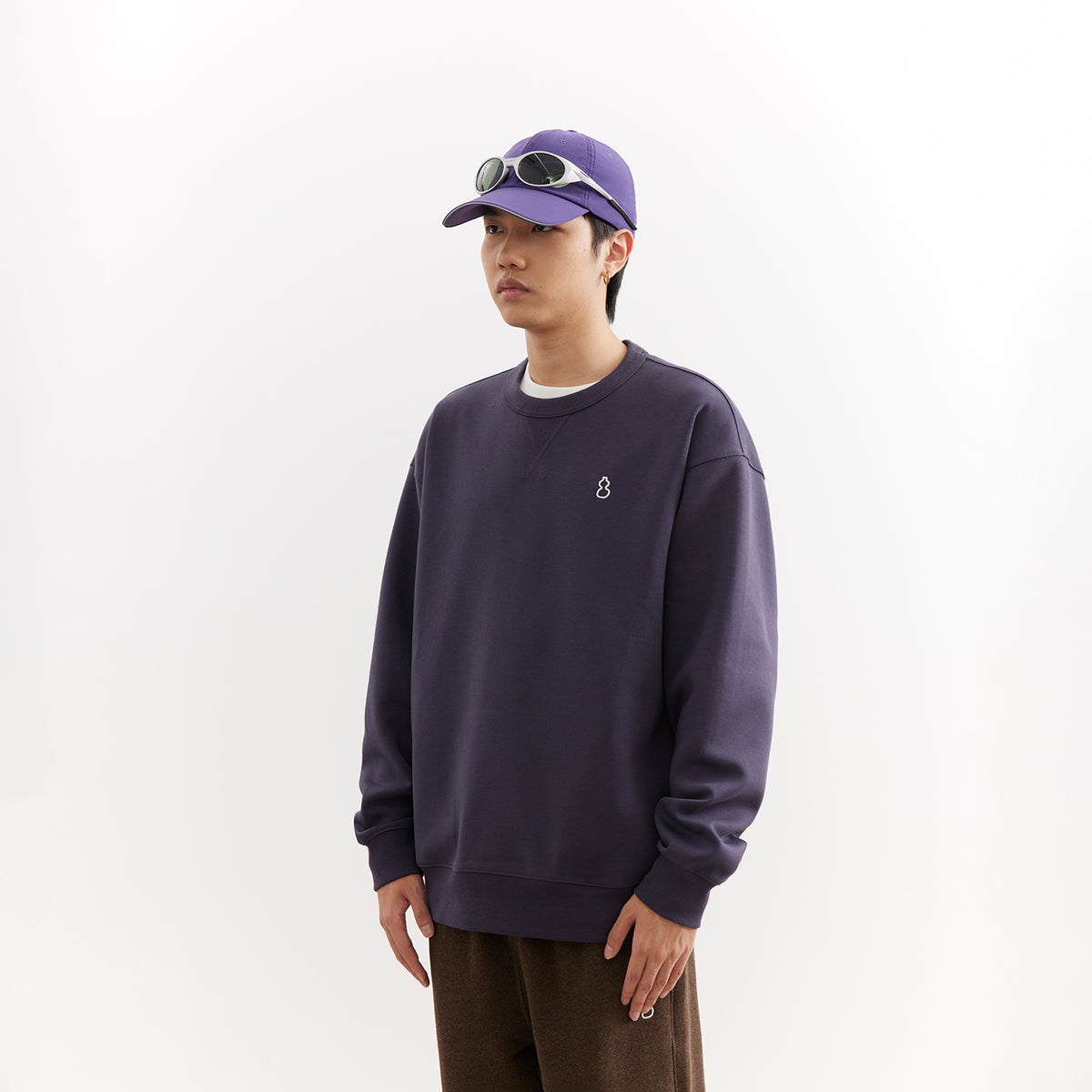 Chichaqu Tencel Air Cotton Crewneck Sweatshirt