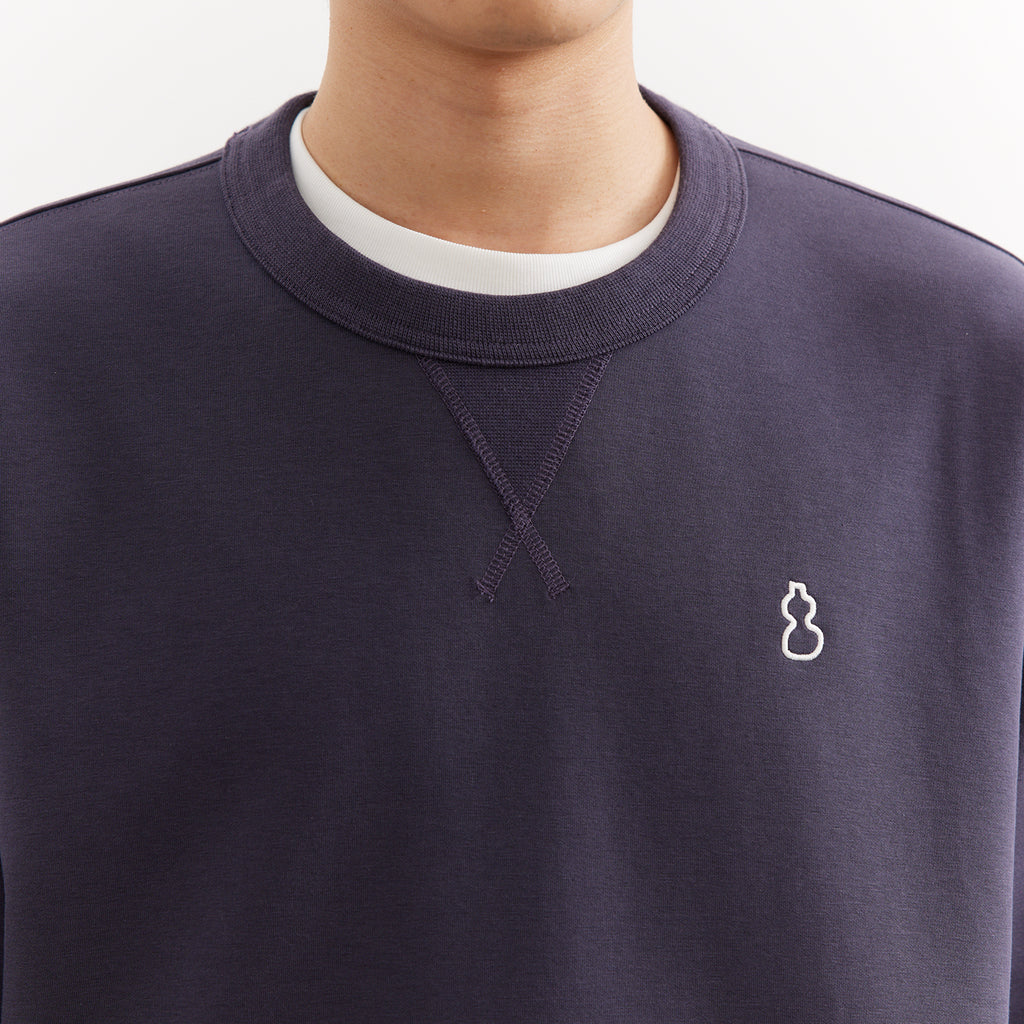 Chichaqu Tencel Air Cotton Crewneck Sweatshirt