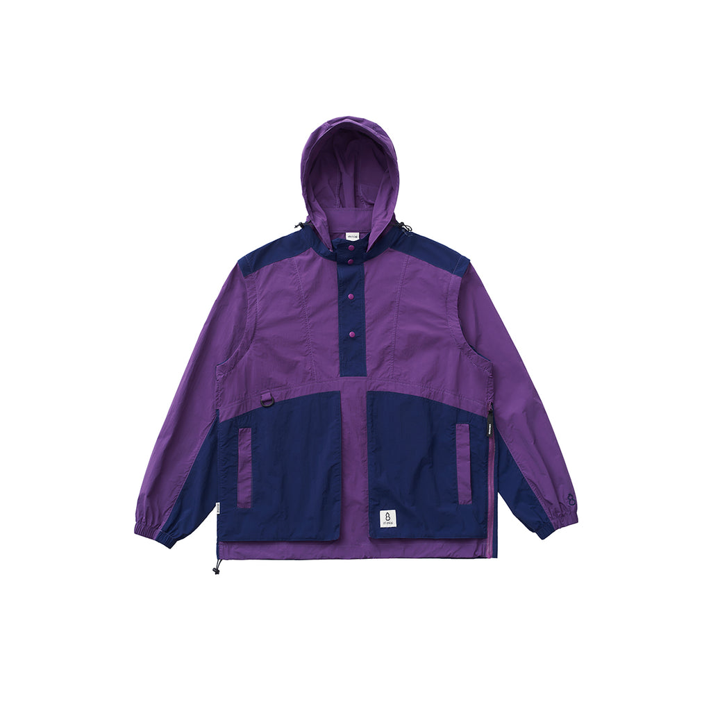 Chichaqu Detachable Hood Stand-Collar Jacket