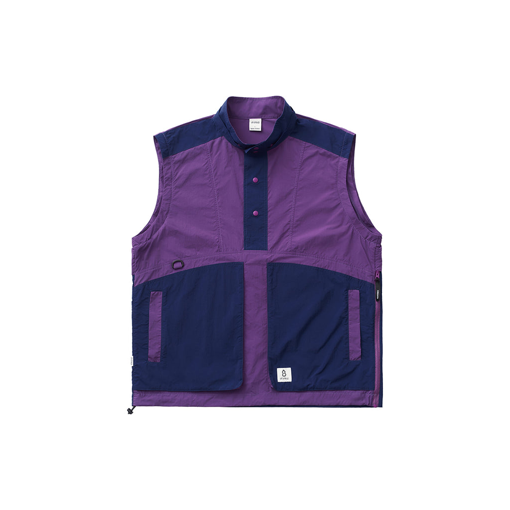 Chichaqu Detachable Hood Stand-Collar Jacket