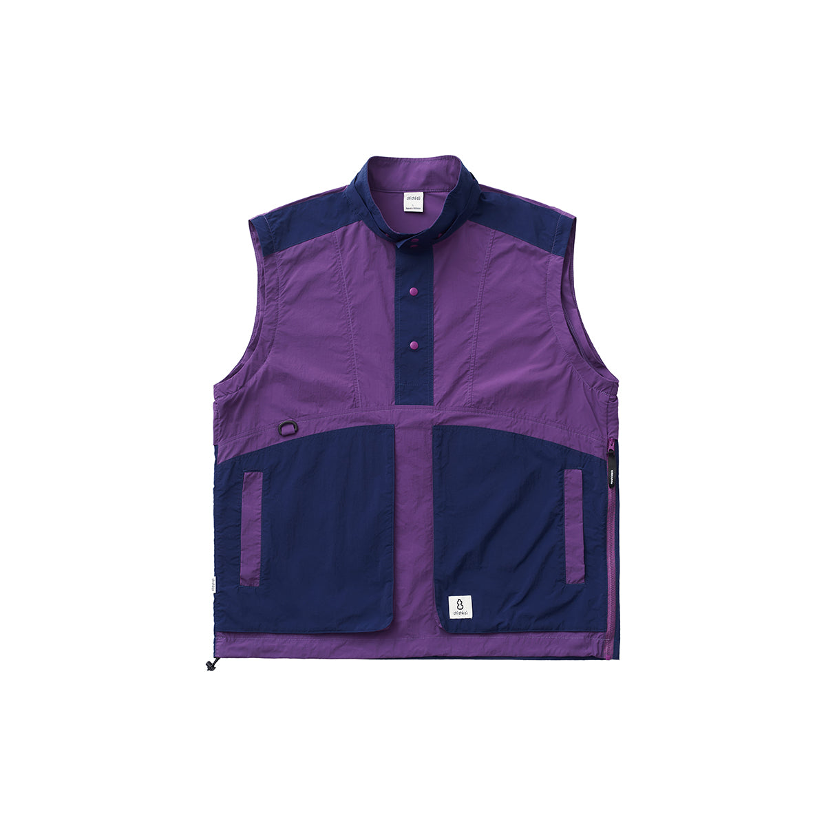 Chichaqu Detachable Hood Stand-Collar Jacket