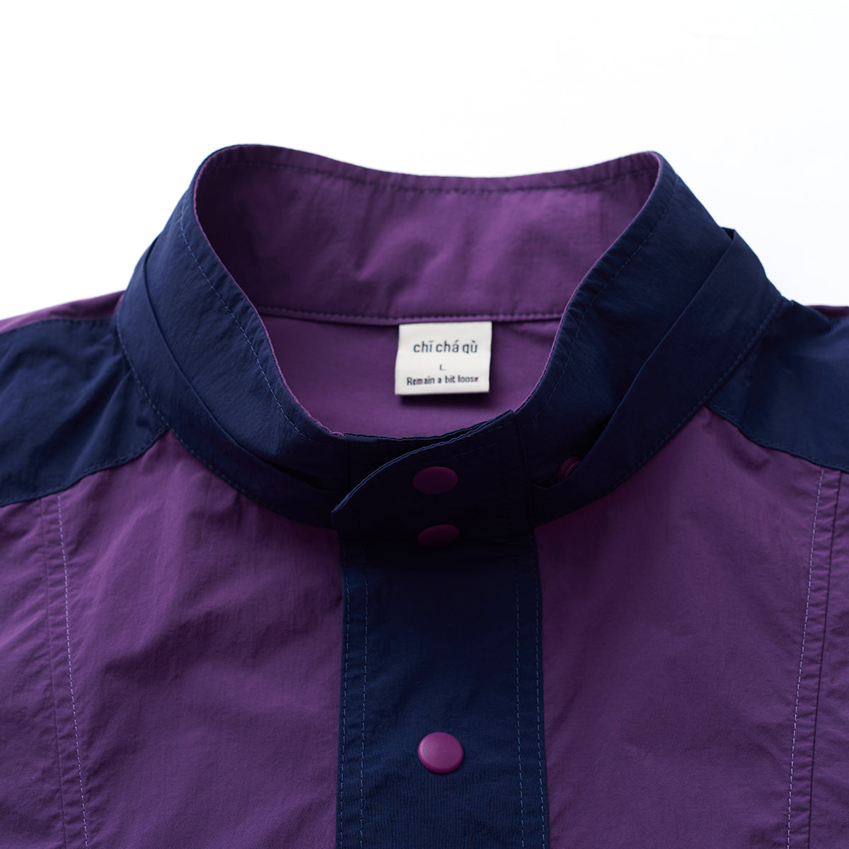 Chichaqu Detachable Hood Stand-Collar Jacket