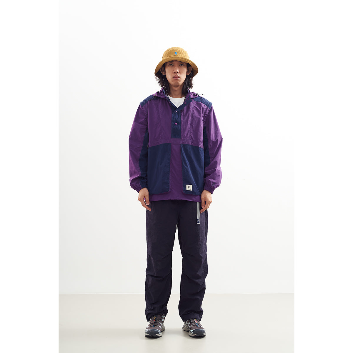 Chichaqu Detachable Hood Stand-Collar Jacket