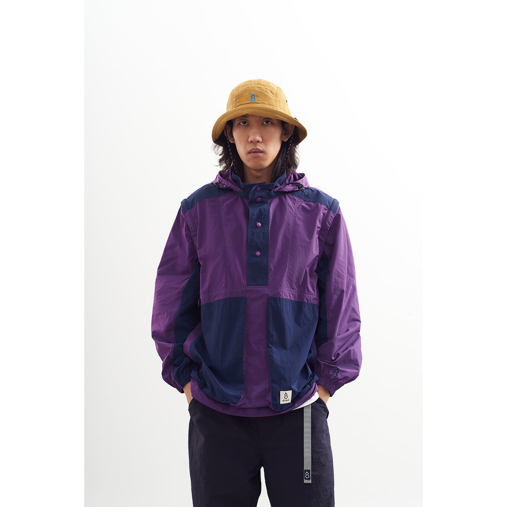 Chichaqu Detachable Hood Stand-Collar Jacket