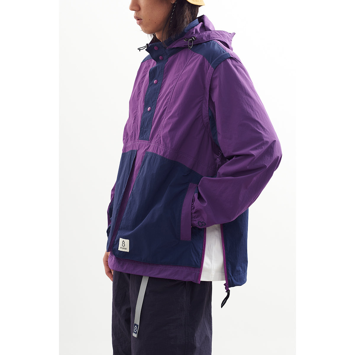 Chichaqu Detachable Hood Stand-Collar Jacket