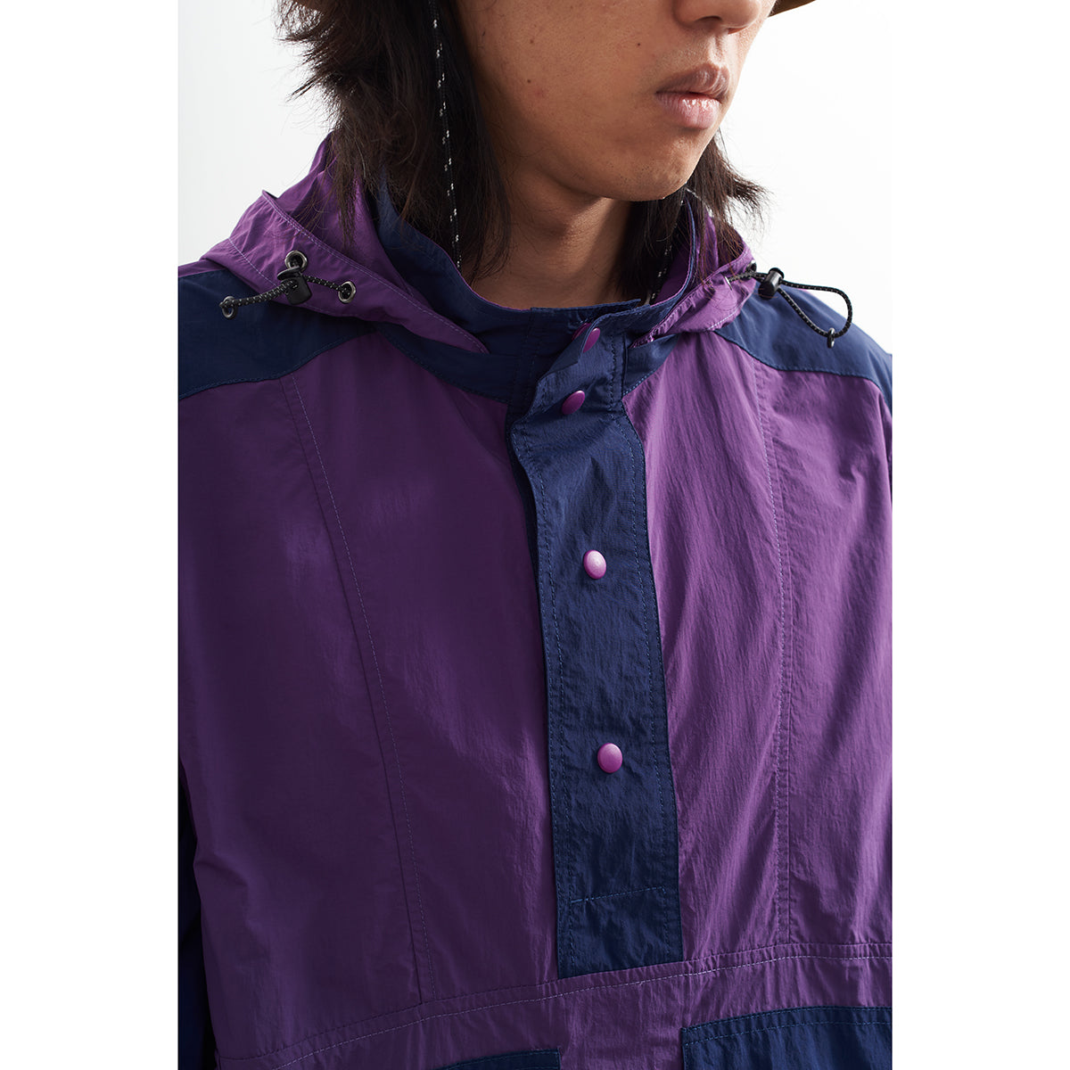 Chichaqu Detachable Hood Stand-Collar Jacket