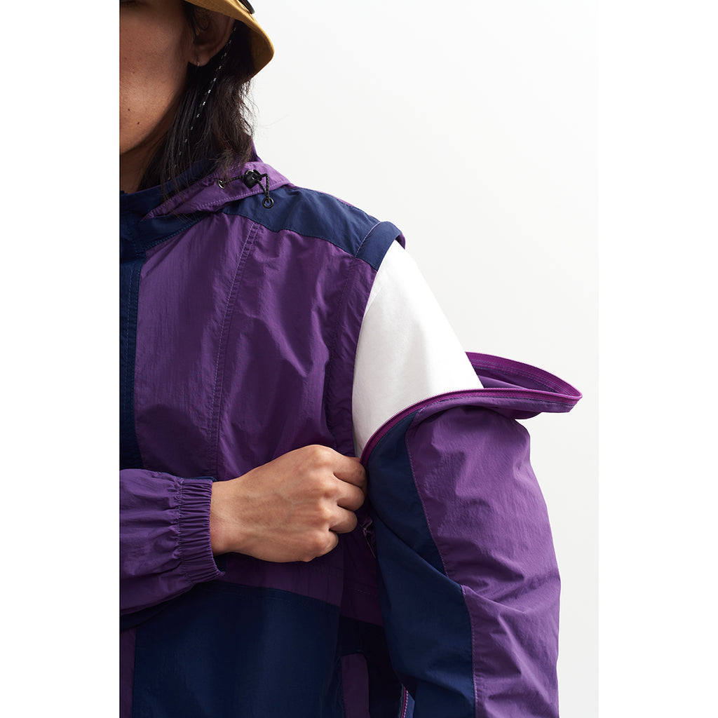 Chichaqu Detachable Hood Stand-Collar Jacket