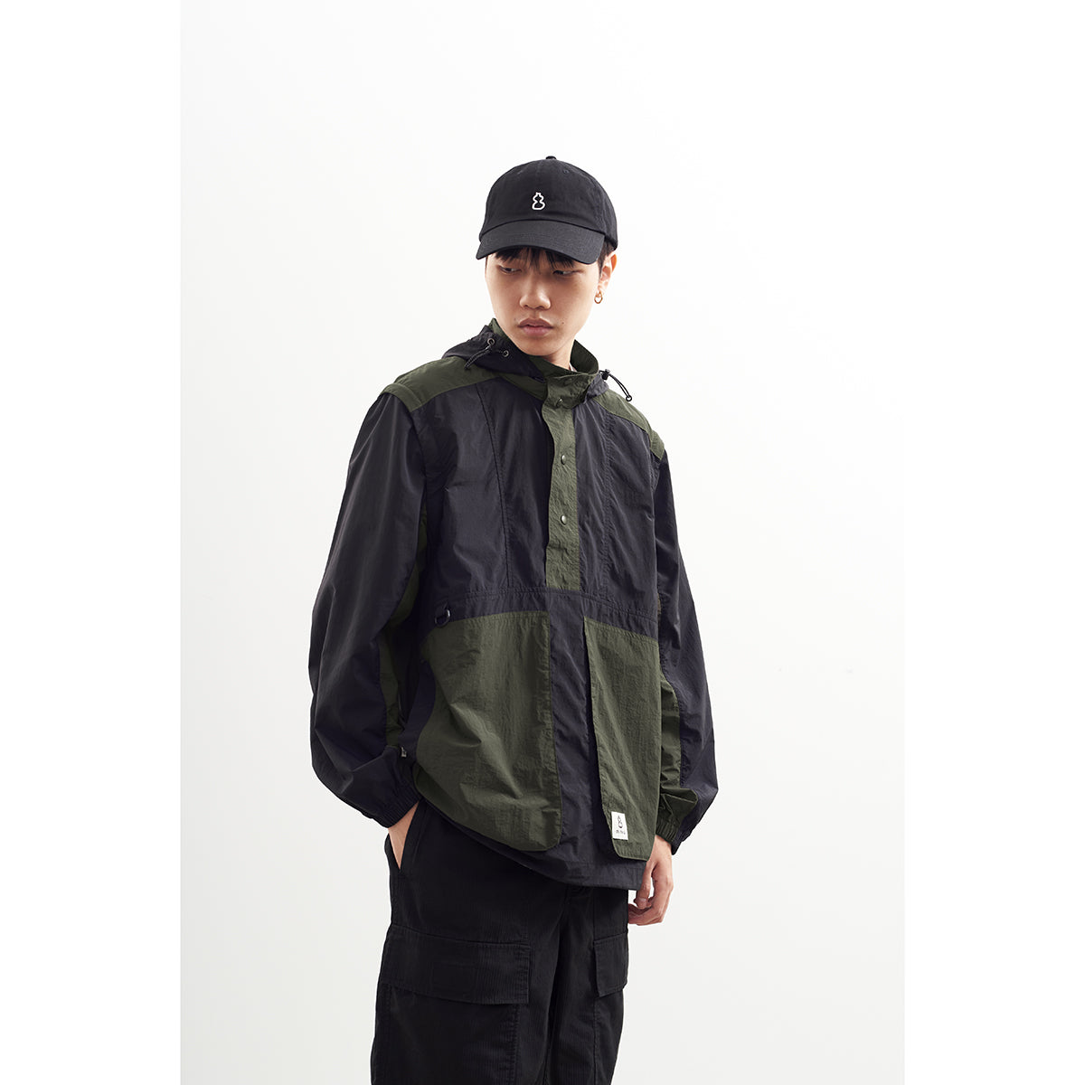 Chichaqu Detachable Hood Stand-Collar Jacket