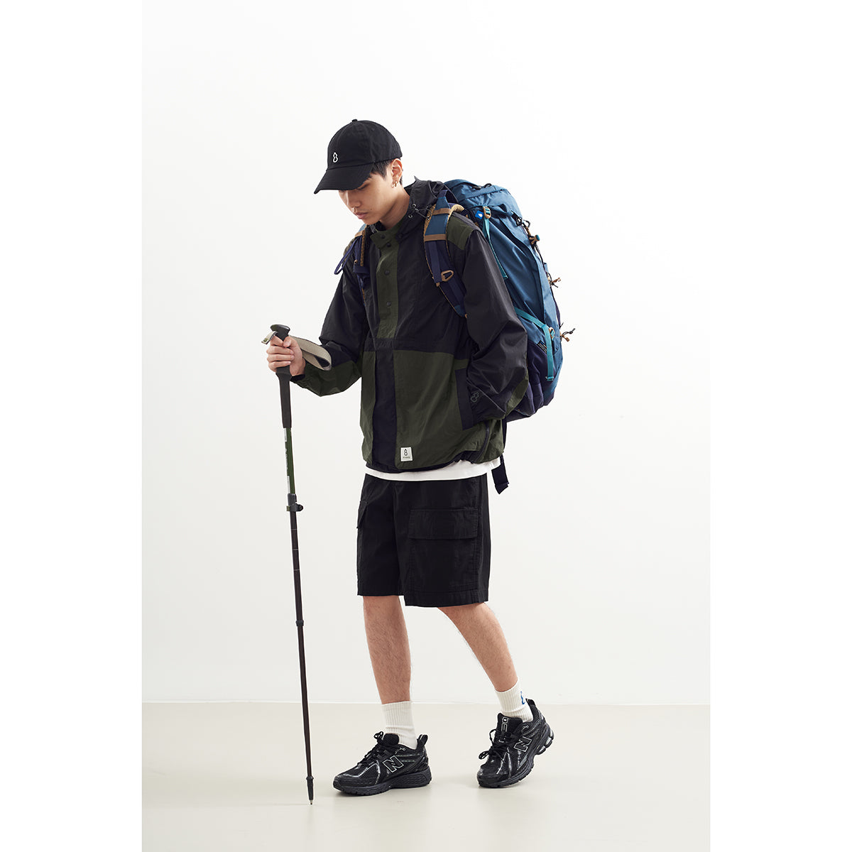 Chichaqu Detachable Hood Stand-Collar Jacket