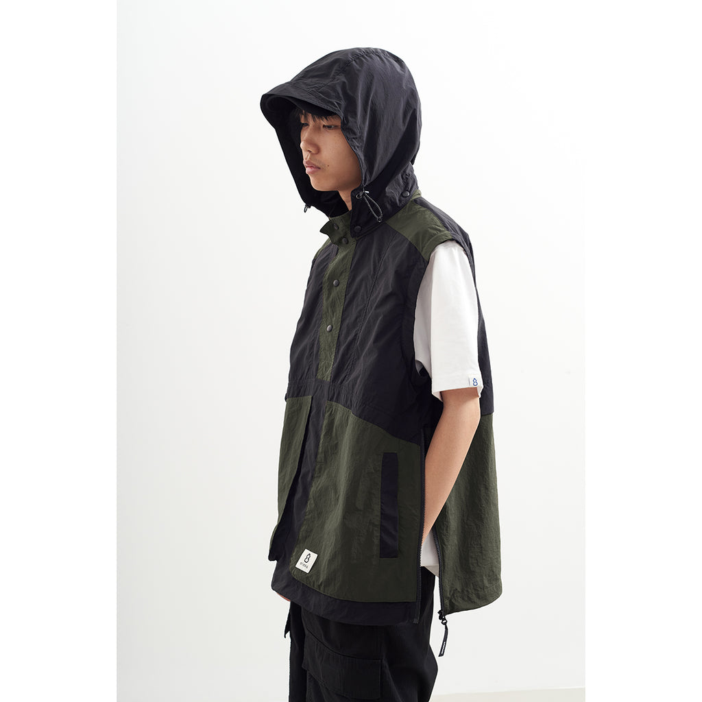 Chichaqu Detachable Hood Stand-Collar Jacket