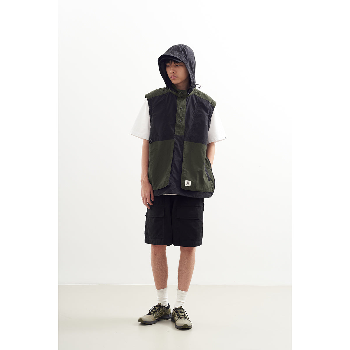 Chichaqu Detachable Hood Stand-Collar Jacket